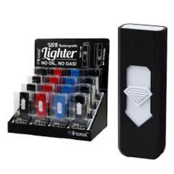 USB Upaljač DISPLAY 16 PCS 