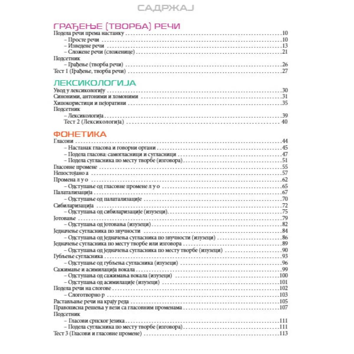 neakt SRPSKI JEZIK ZA 6. RAZRED GRAMATIKA 