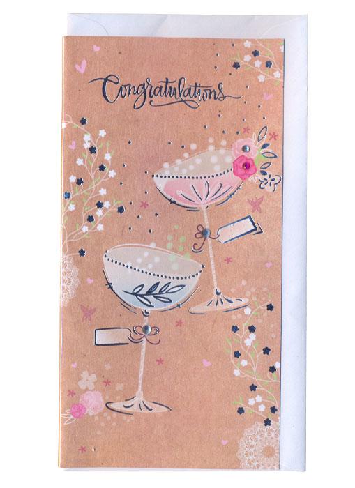 ČESTITKA WEDDING MONEY COAT 