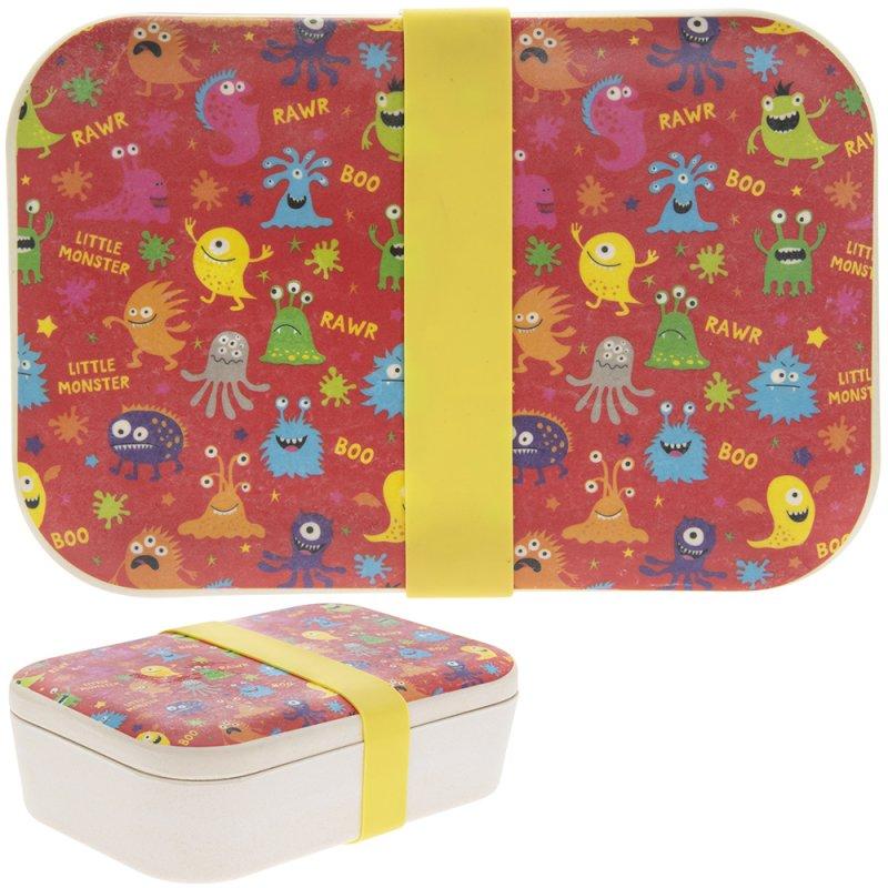 Kutija za užinu BAMBOO ECO MONSTER 