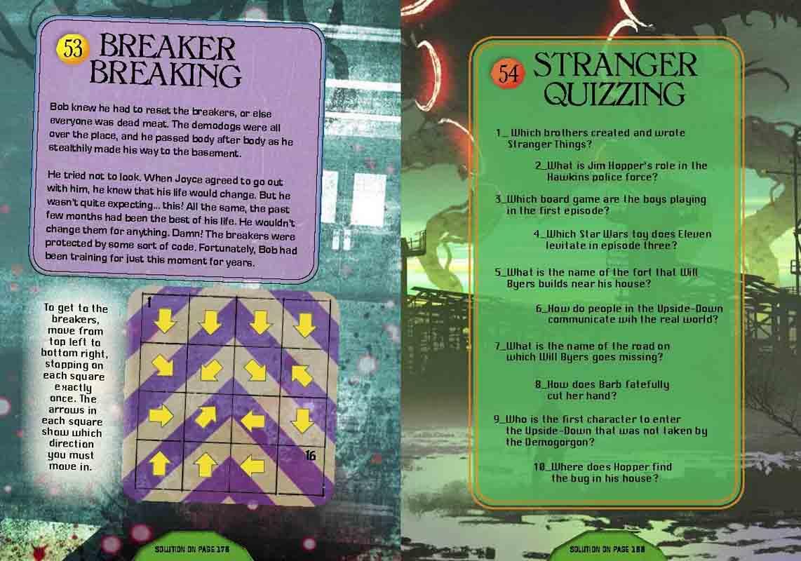 THE WORLD OF STRANGER THINGS PUZZLES FROM THE NETHER 