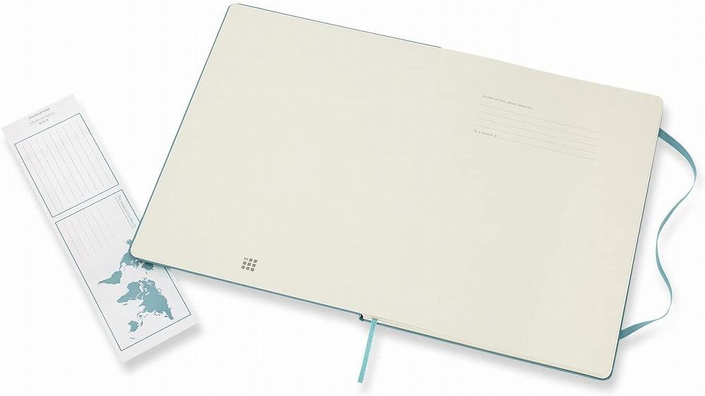 Notes B5 MOLESKINE 19x25 cm Svetlo plavi (tvrde korice, na linije) 