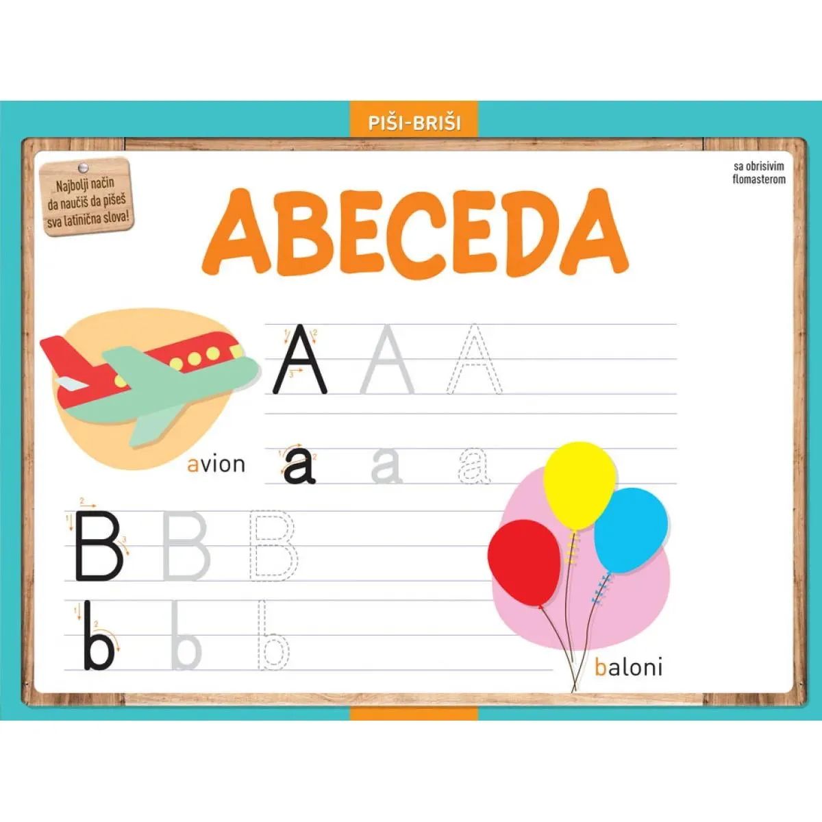 PIŠI BRIŠI Abeceda 