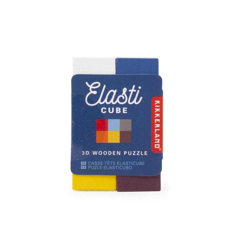 Elastična drvena CUBE puzla 