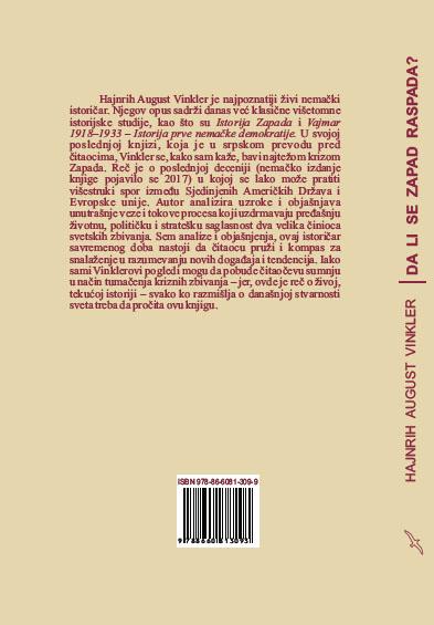 DA LI SE ZAPAD RASPADA 