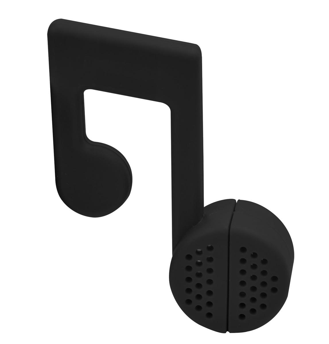 Infuzer za čaj MUSIC NOTE crni 