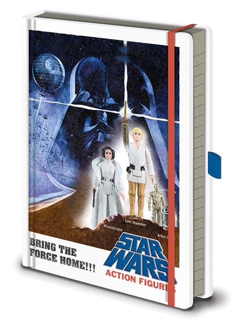 Notes Premium A5 STAR WARS A New Hope Figures 