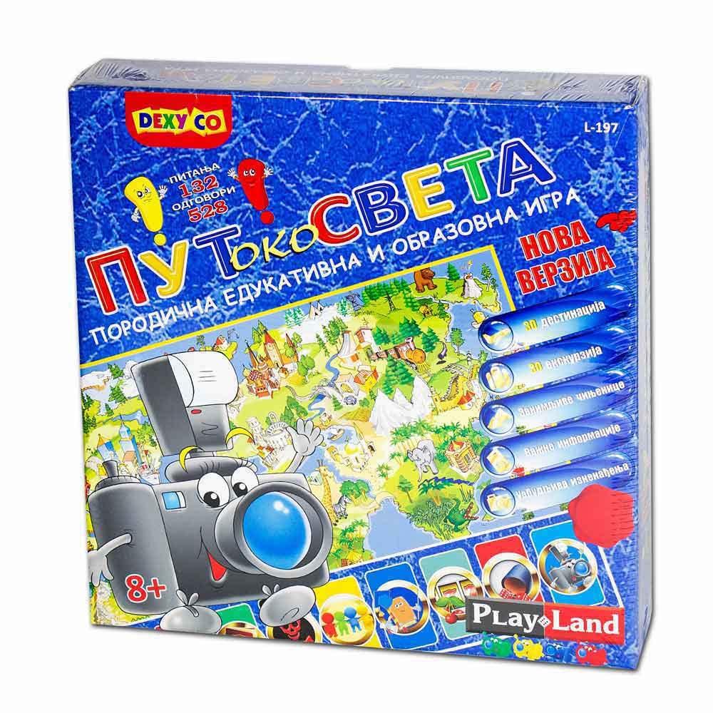 Društvena igra PUT OKO SVETA 