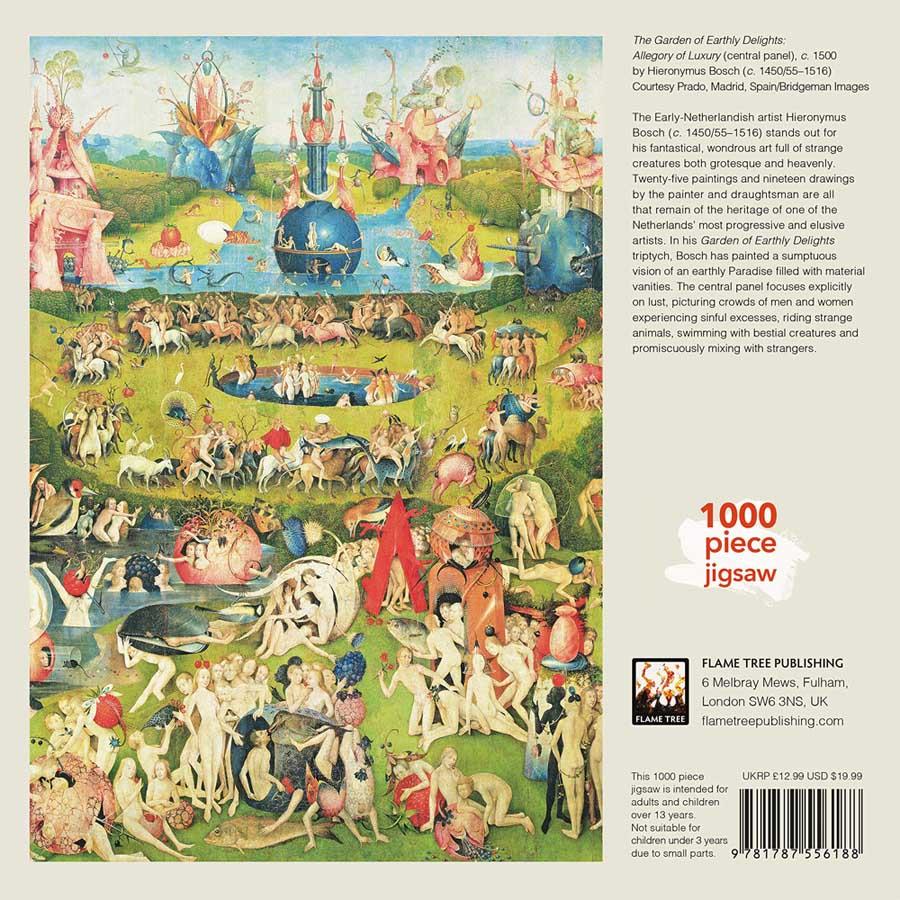 Puzzle BOSCH Garden of Earthly Delights (1000) 