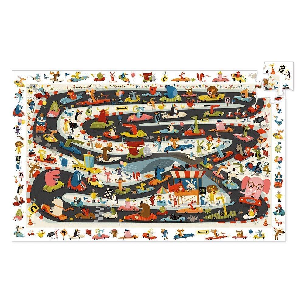 Puzzle za decu CAR RALLY 54 