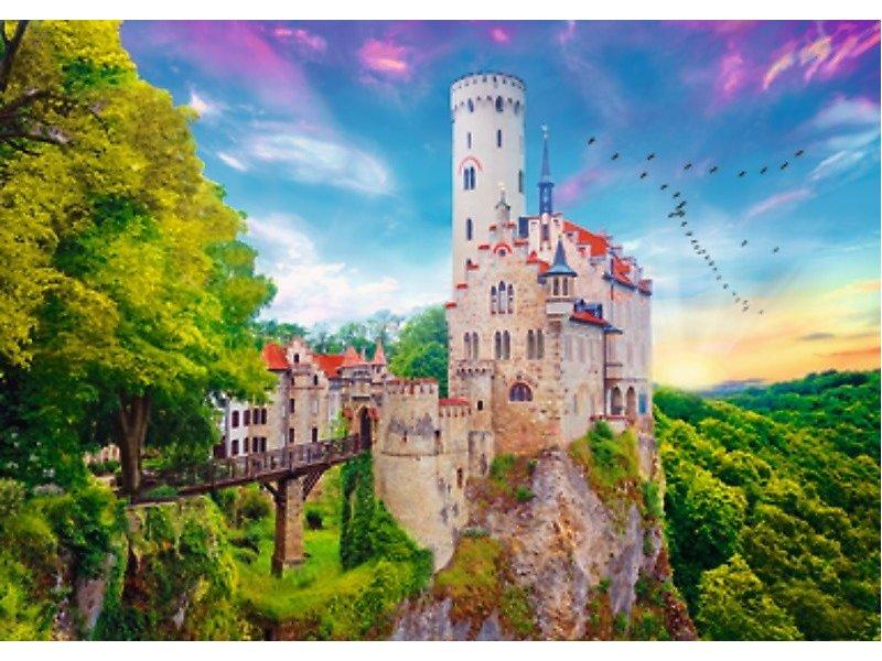 Puzzle 1000 TREFL Lichtenstein Castle 