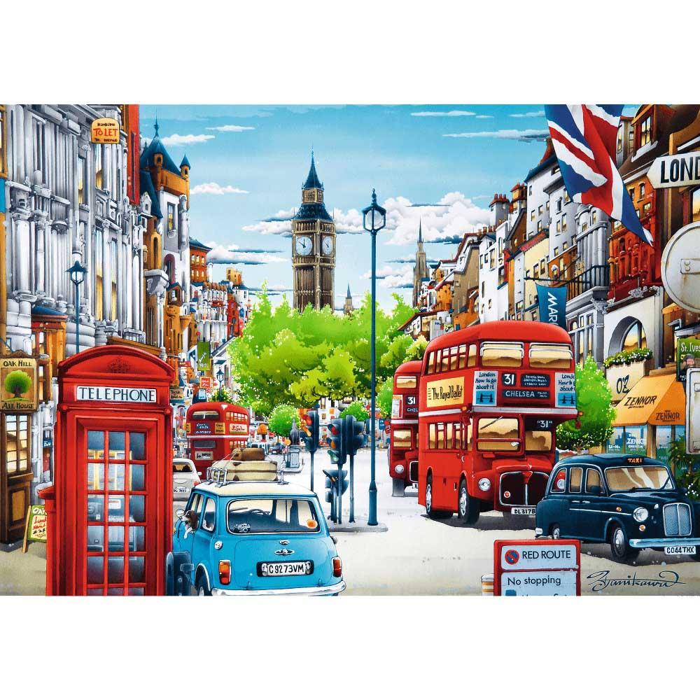 Puzzle 1000 TREFL London Street 