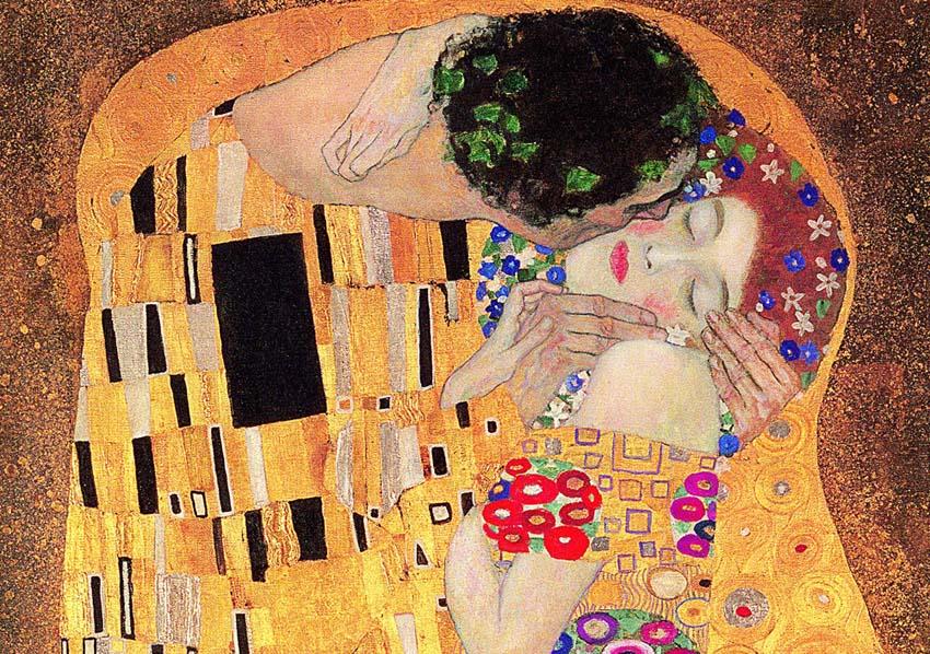 Puzzle 1000 TREFL Klimt Art The Kiss 
