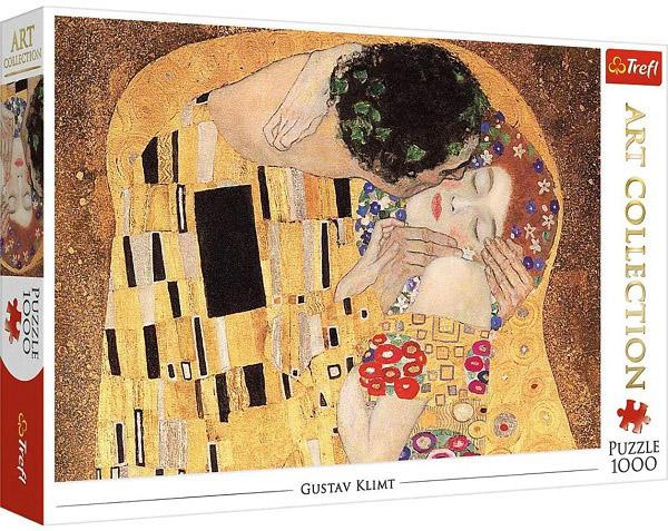 Puzzle 1000 TREFL Klimt Art The Kiss 