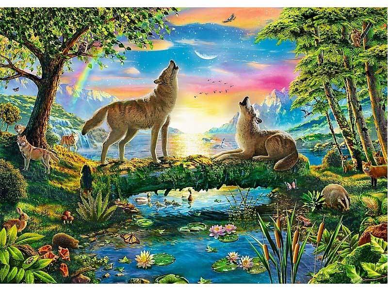 Puzzle TREFL Wolfs nature 500 