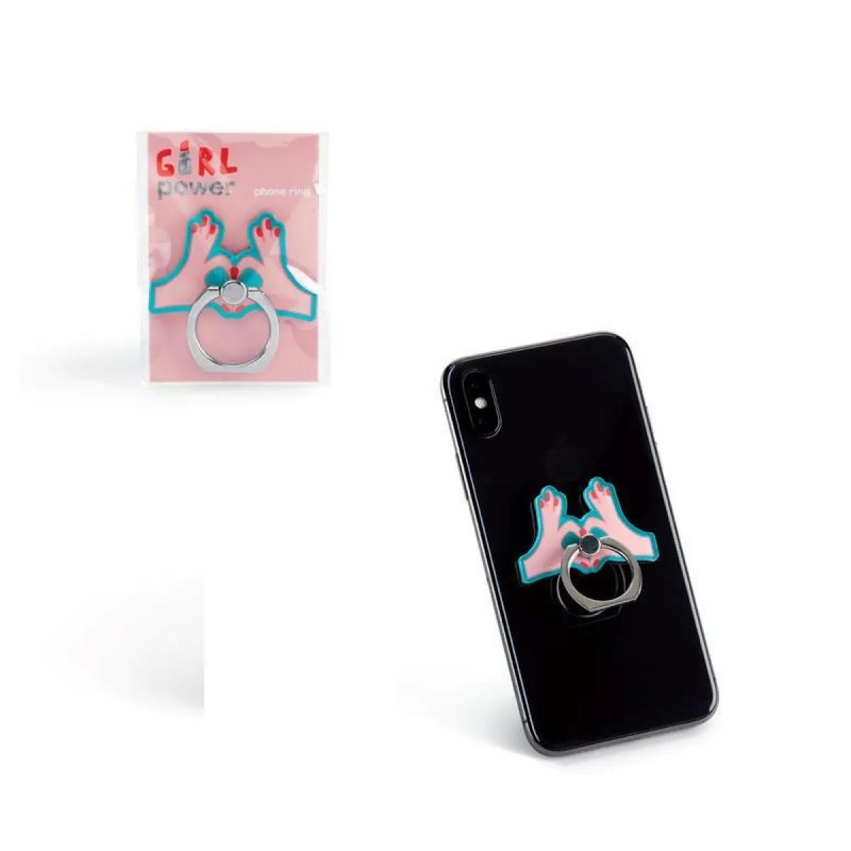Nalepnica za Telefon SMARTPHONE RING HOLDER GIRL POWER MR 