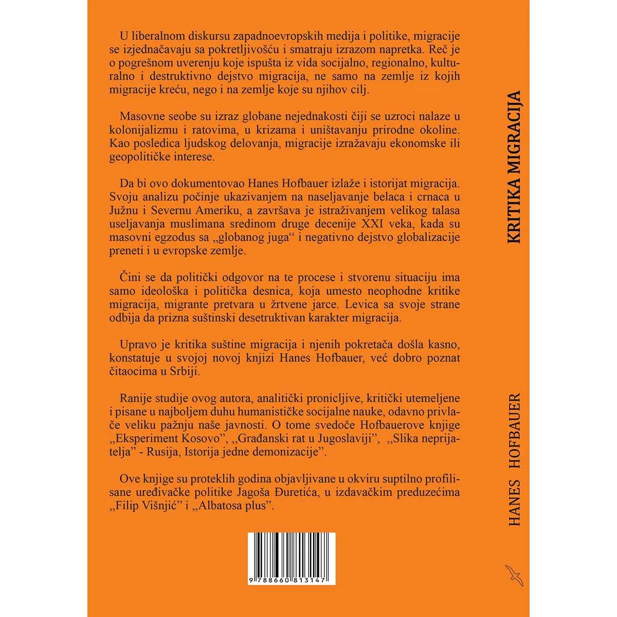 KRITIKA MIGRACIJA KO GUBI A KO DOBIJA 