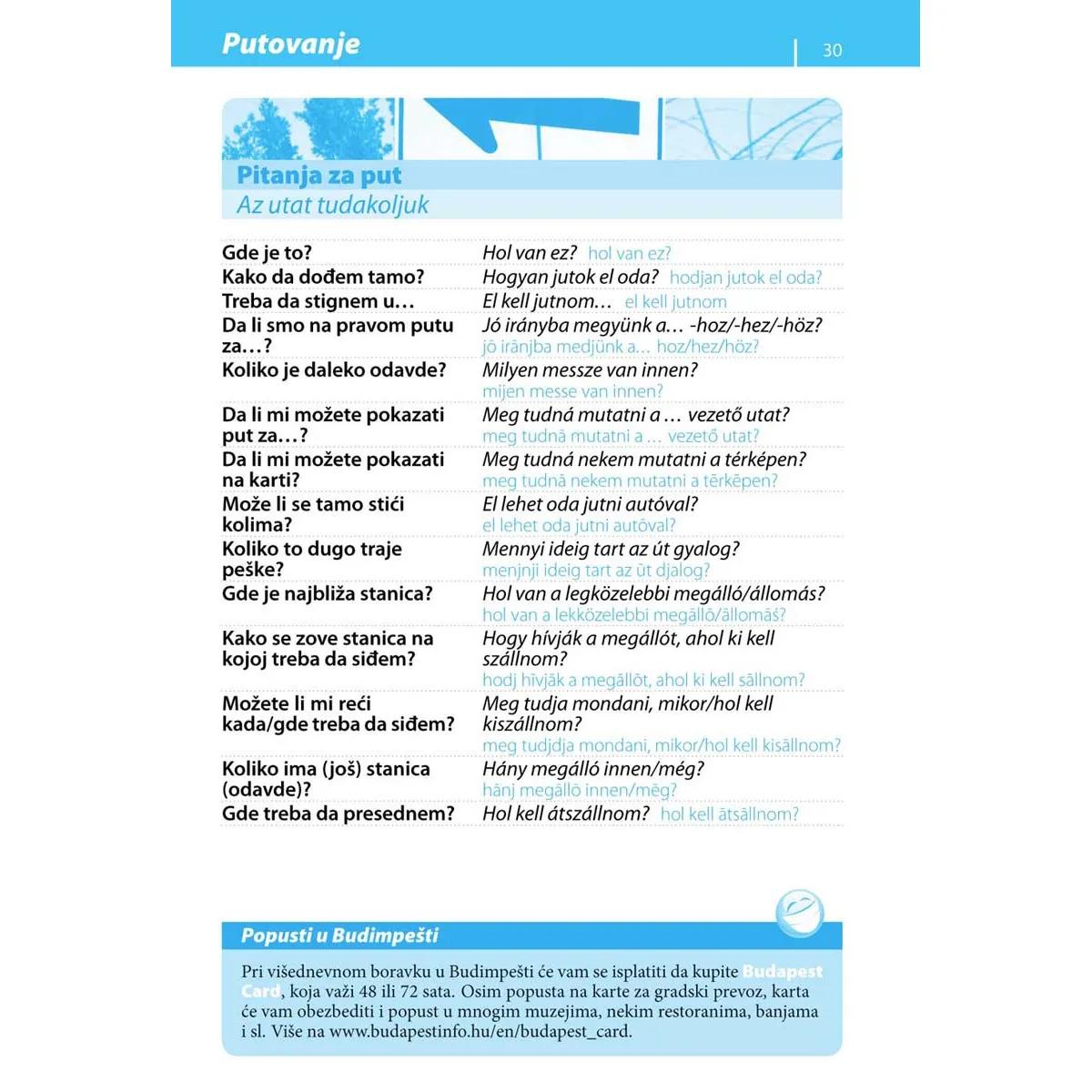 MAĐARSKI PRIRUČNIK ZA KONVERZACIJU EE LINGEA 