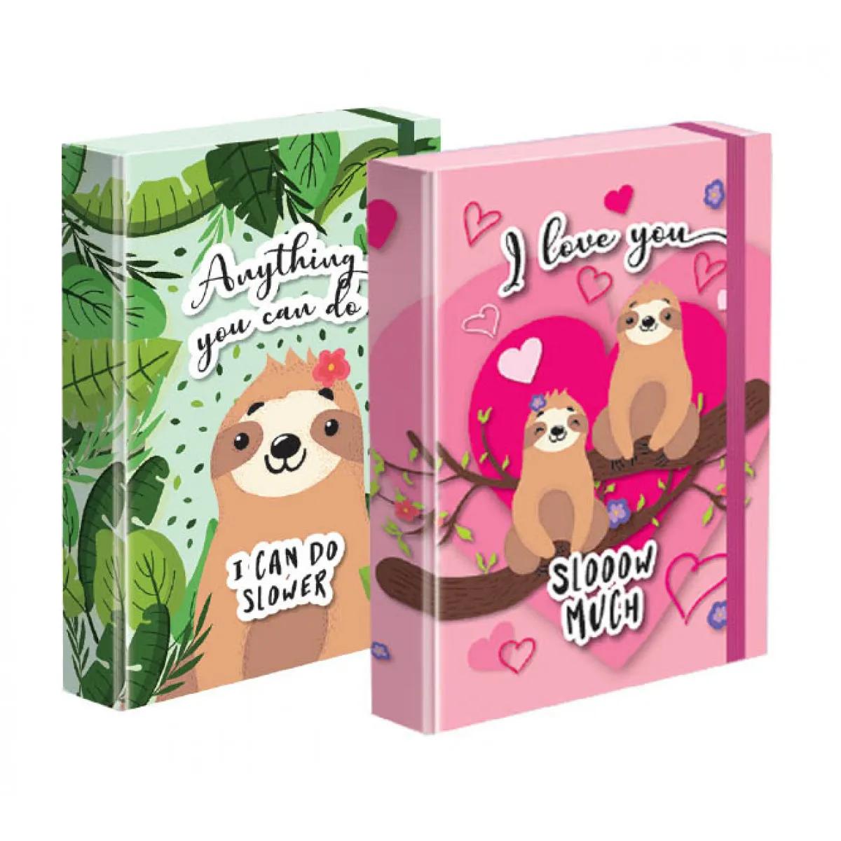 Fascikla SLOTHS A4 tvrdi povez 3CM 
