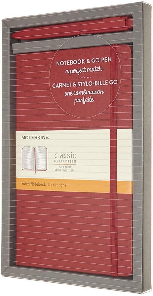 Notes A5 MOLESKINE poklon olovka, crvena 