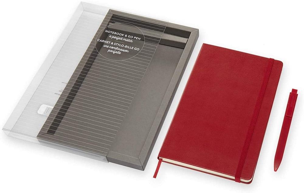 Notes A5 MOLESKINE poklon olovka, crvena 