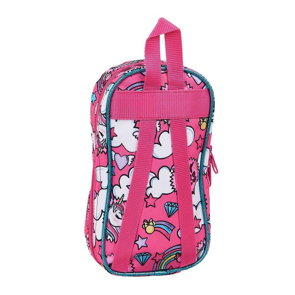 Torbica PENCIL CASE BACKPACK WITH 4 EMPTY CASES MINNIE MOUSE UNICORNS 
