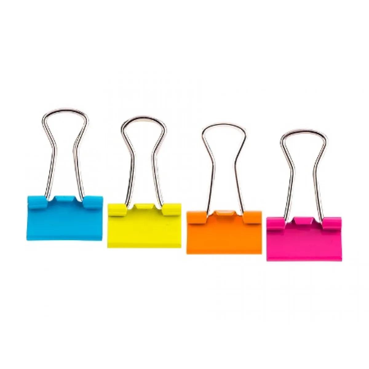 Štipaljke za papir DELI  25/19/15x0,4mm (mix veličina) 