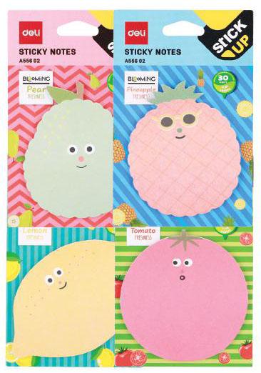 Stiker blok VOĆKICE 76×76mm - 4 dezena 