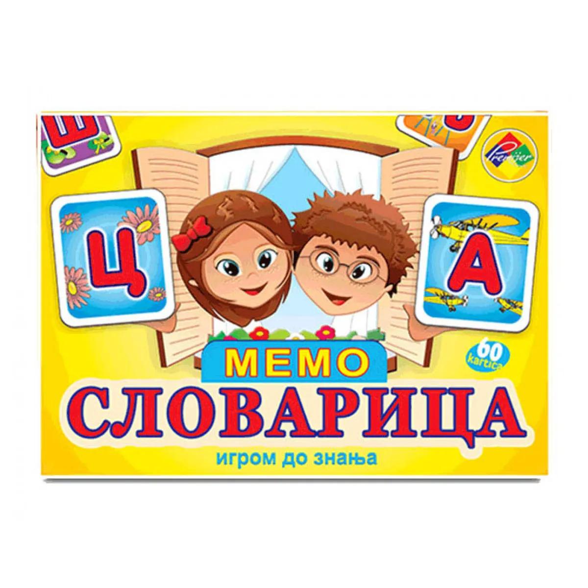 Igra memorije SLOVARICA 