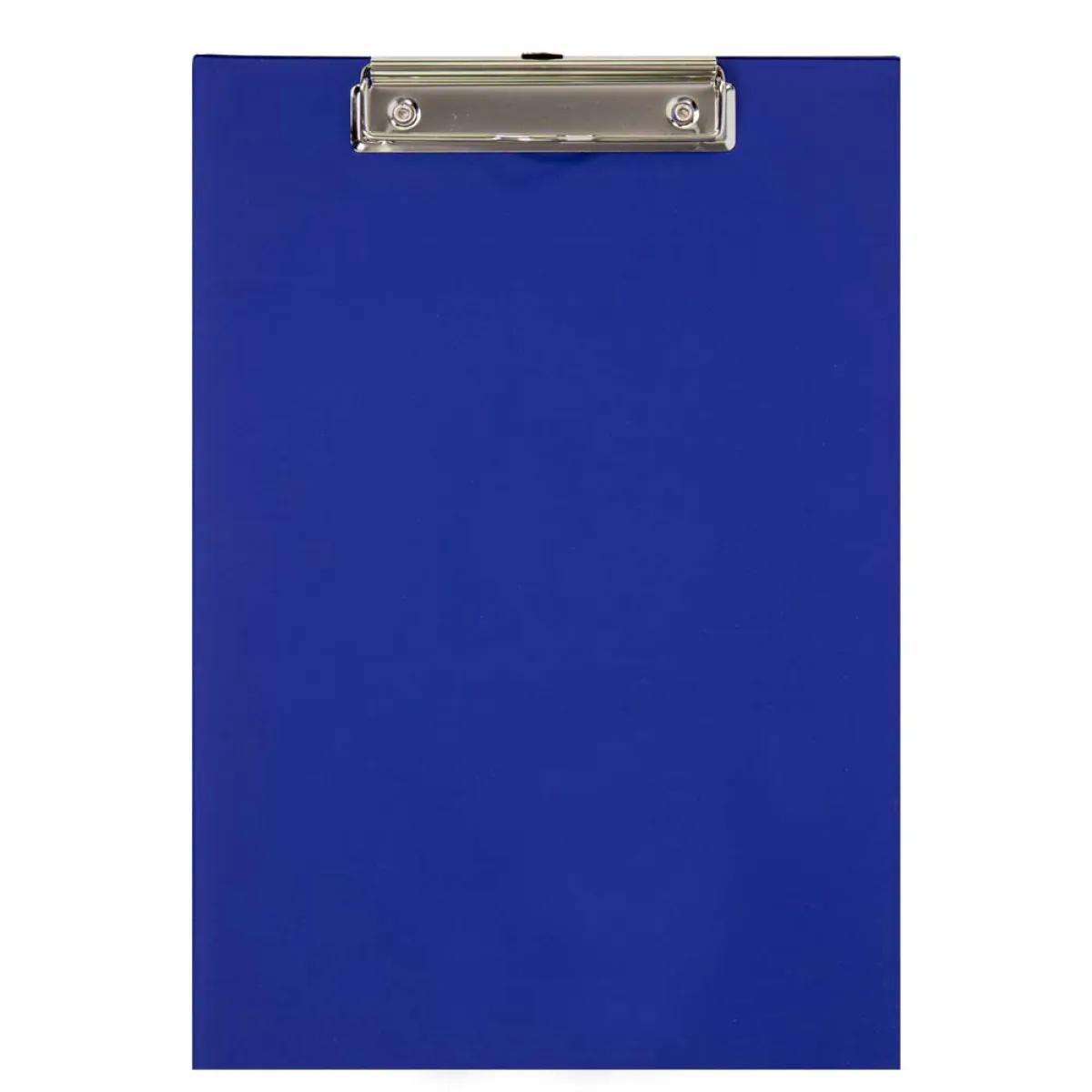 Mapa sa klipsom plastificirana A4 plava 