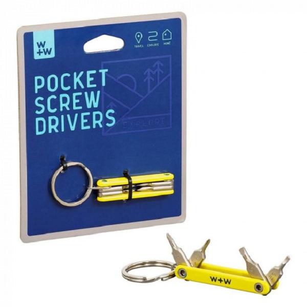 Džepni šrafciger i privezak: MINI SCREWDRIVER KEYCHAIN 