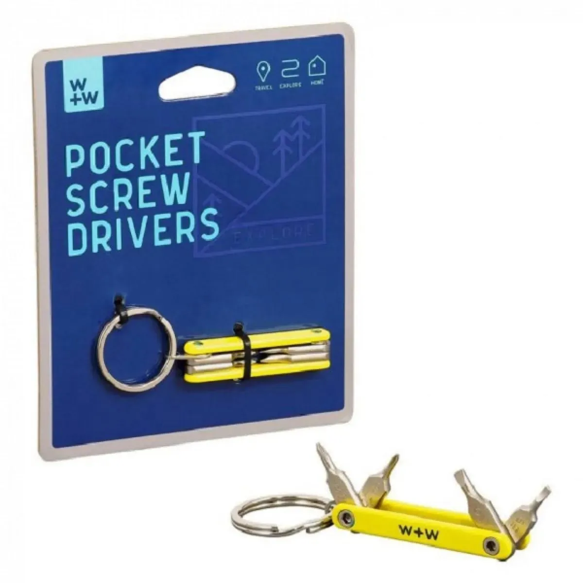 Džepni šrafciger i privezak: MINI SCREWDRIVER KEYCHAIN 