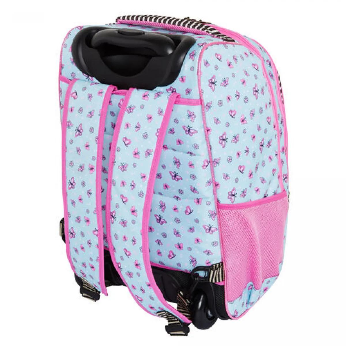 Ranac školski sa točkićima GORJUSS SPARKLE & BLOOM Cherry Blossom 