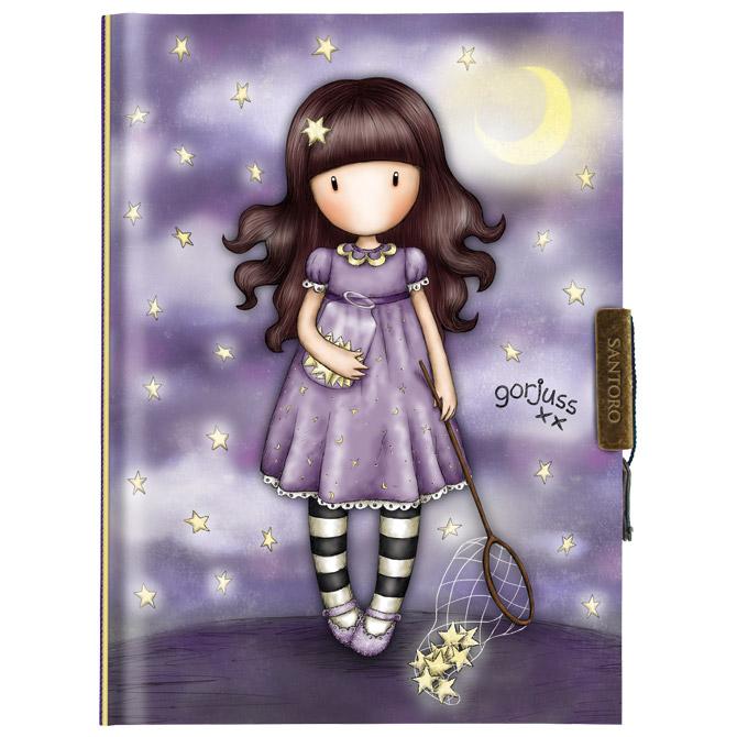 GORJUSS Sveska na zaključavanje CATCH A FALLING STAR 