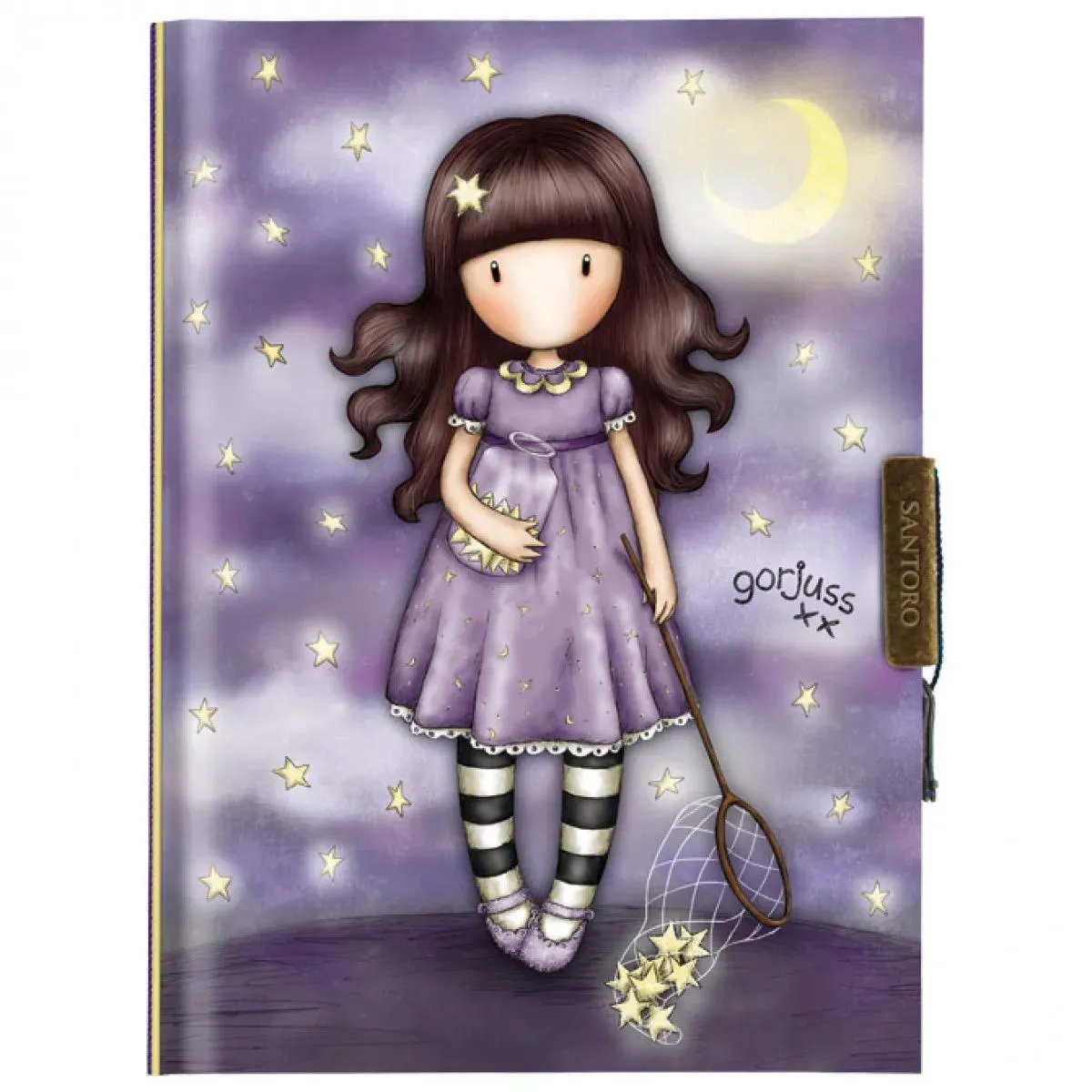 GORJUSS Sveska na zaključavanje CATCH A FALLING STAR 