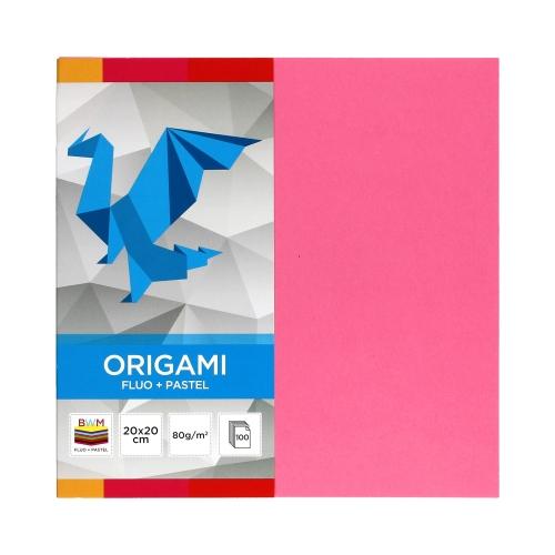 Origami papir 100 listova 20x20 rozi 