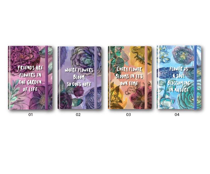 Sveska Floral A5 meki povez 52l, 80gr 