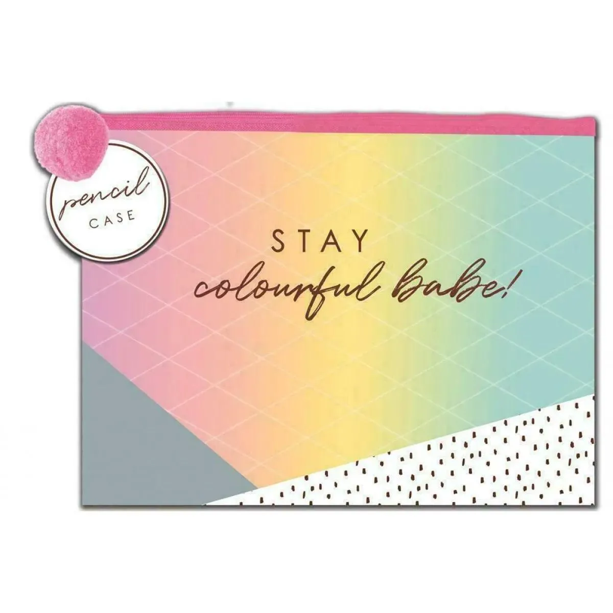 Futrola za olovke, šarena: STAT PENCIL CASE ROSE GLD 