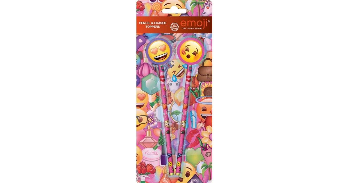 Grafitna olovka sa EMOJI gumicom: EMOJI PENCIL & ERASER TOPPERS 2 
