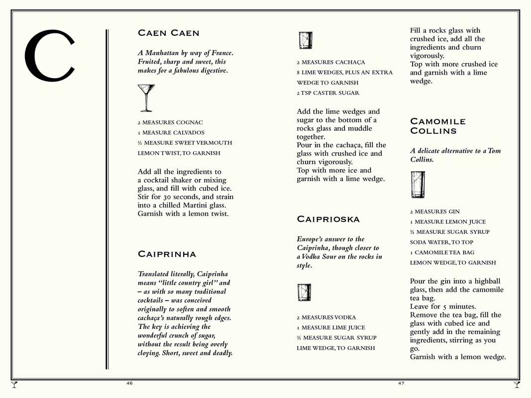 THE COCKTAIL BIBLE 
