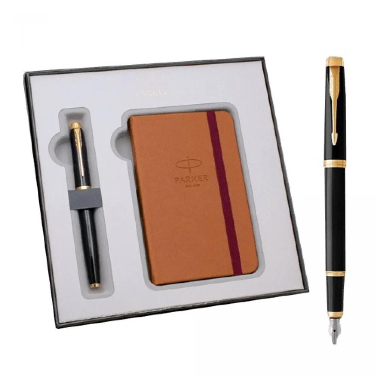 Set olovaka PARKER ROYAL NP IM Black GT+Notes 