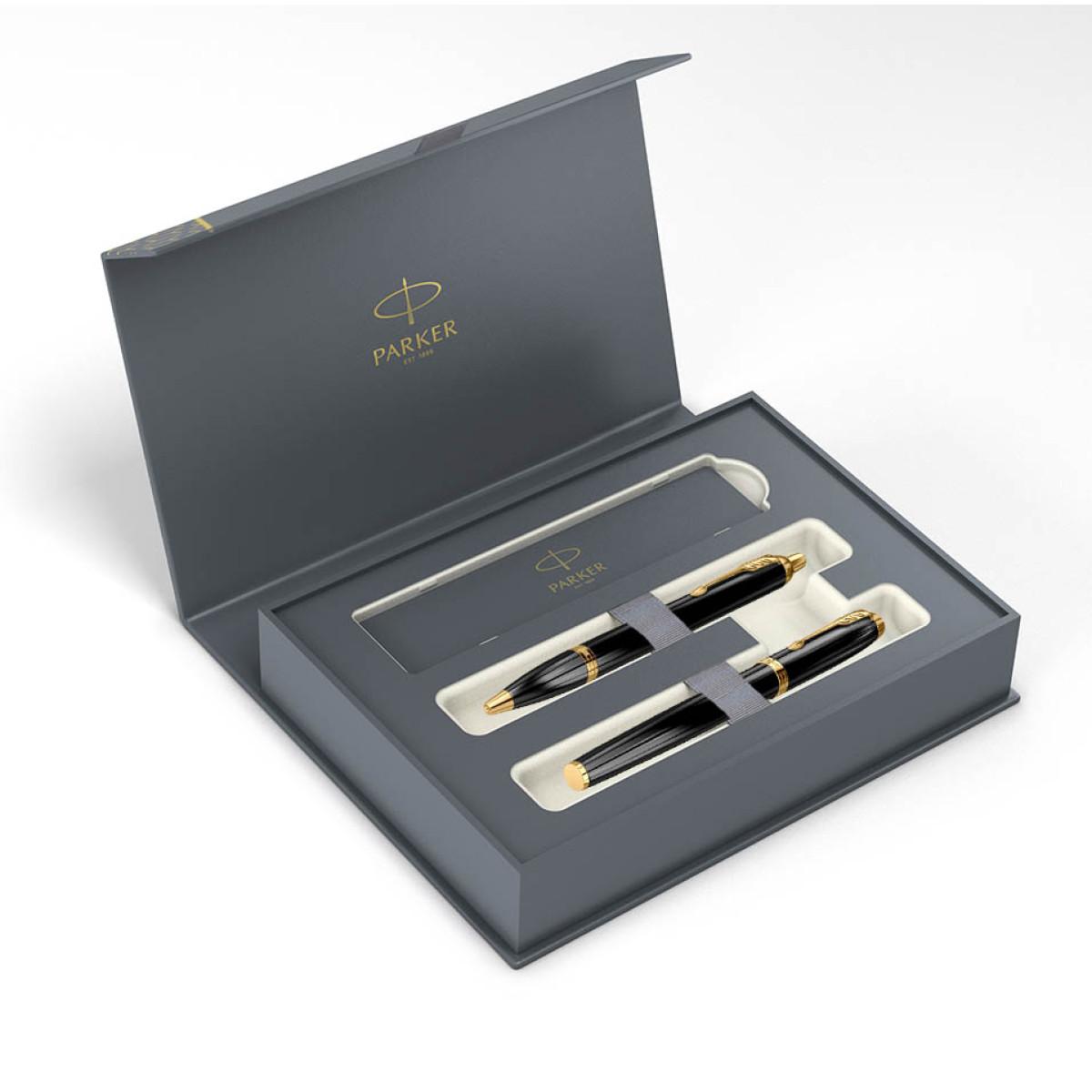 Poklon set PARKER ROYAL DUO IM Black GT (hemijska i penkalo) 