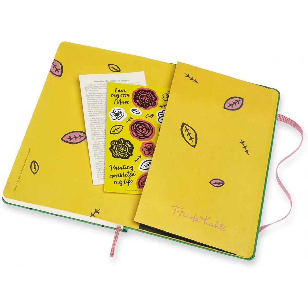 Notes FRIDA KAHLO - zeleni 