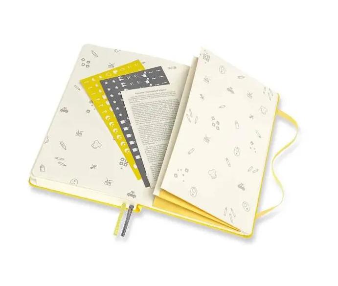 Notes Baby Journal A5 MOLESKINE 13x20 cm Žuti (tvrde korice) 