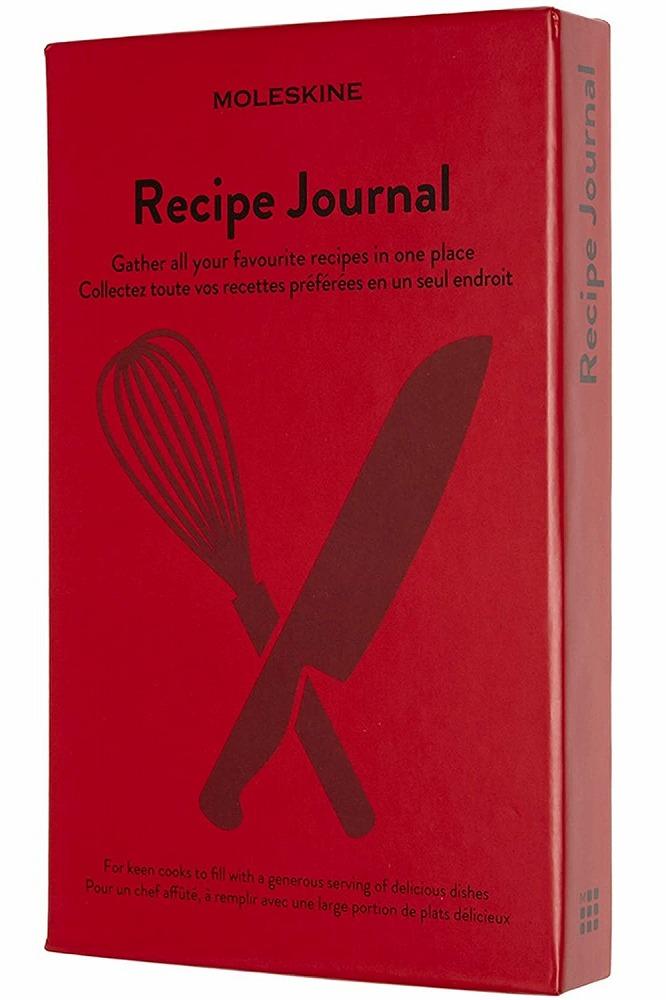 Notes Recipe Journal A5 MOLESKINE 13x20 cm Crveni (tvrde korice) 