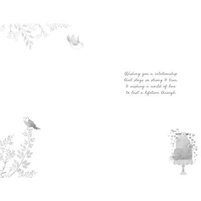 Čestitka za venčanje TWO BIRD CAKE 