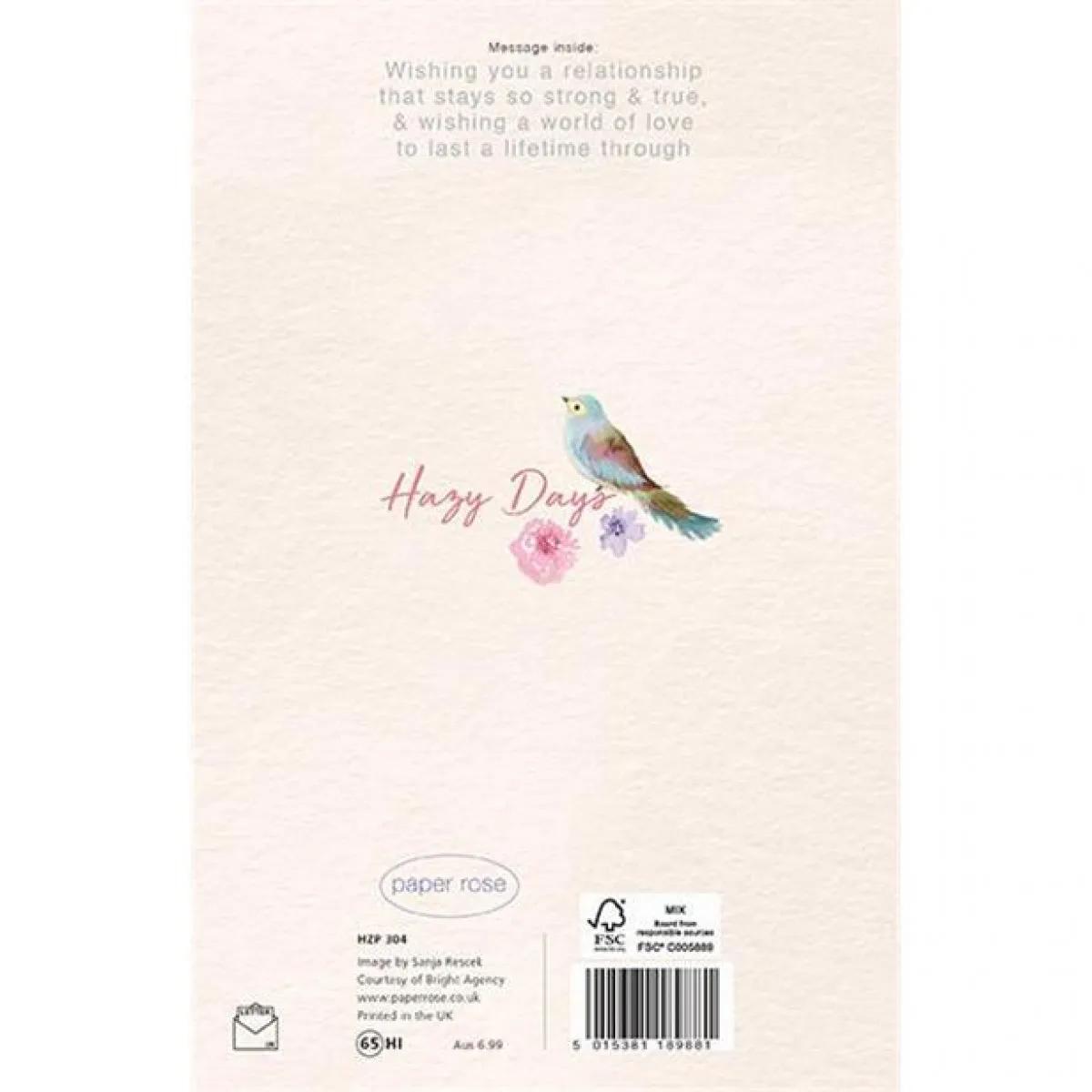 Čestitka za venčanje TWO BIRD CAKE 