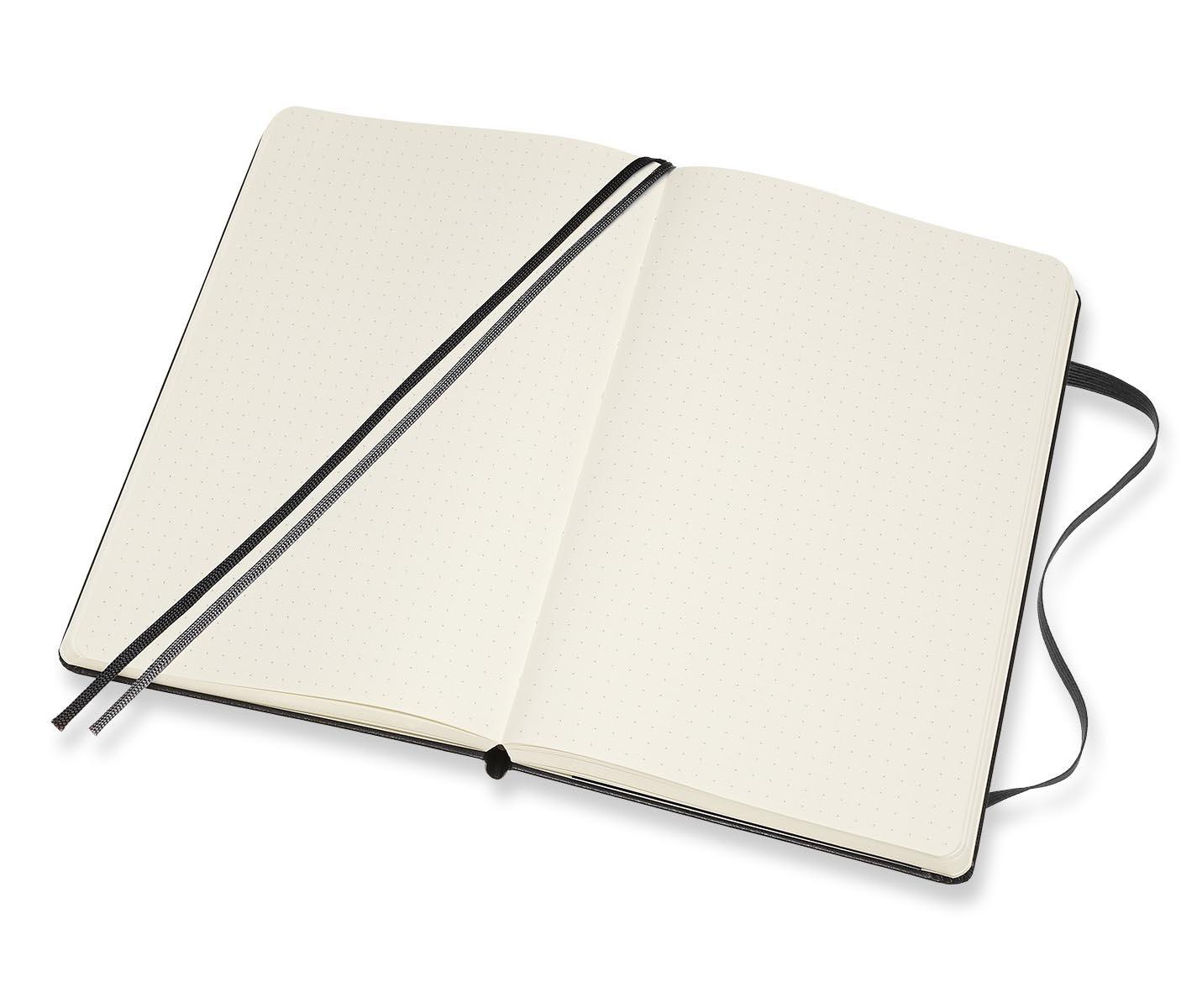 Notes A5 MOLESKINE Classic Soft, crni - tačkice TP 