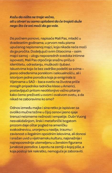 NA ZEMLJI SMO NAKRATKO PREDIVNI 