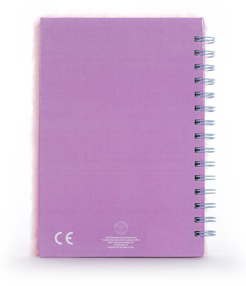 Notes plišani RAINBOW LOCKET FURRY Pink 